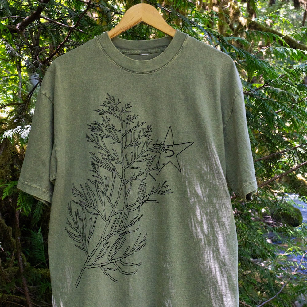 Western Red Cedar 6.5 oz Heavyweight Short-Sleeve Tee