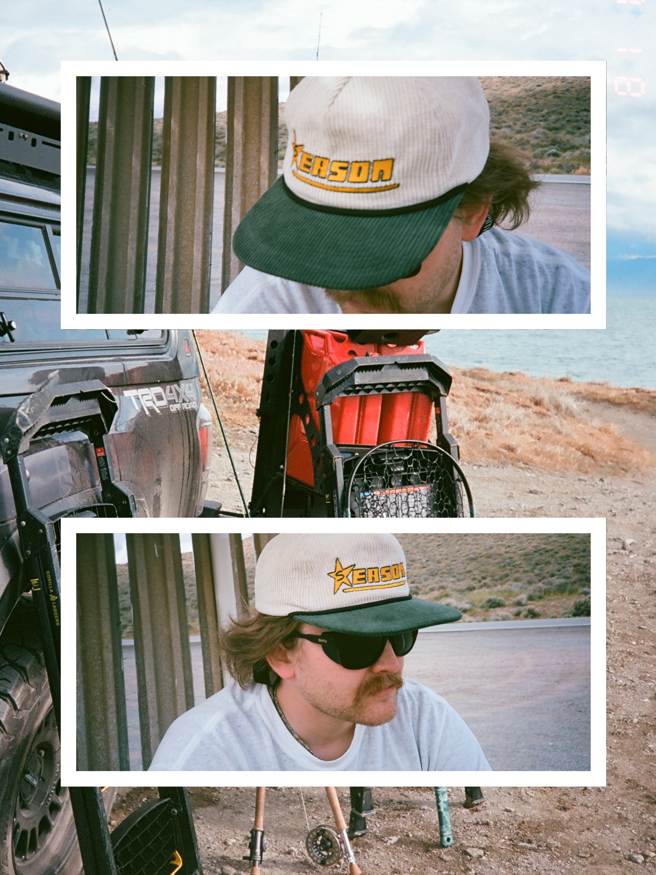 Hi-Crown  Corduroy Hat